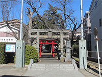 驚神社鳥居