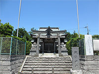 大場諏訪神社鳥居