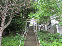 中恩田神明社鳥居