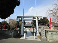 本村神明社鳥居