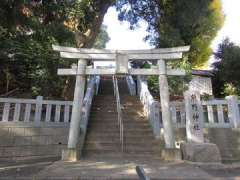 市沢熊野神社鳥居