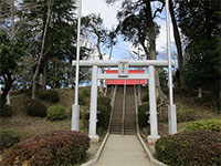 上川井神明社鳥居