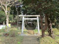 下川井三嶋神社鳥居