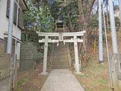 新井稲荷神社鳥居