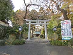 星川杉山神社鳥居