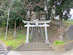 川島杉山神社鳥居