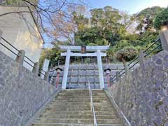 帷子町杉山社鳥居