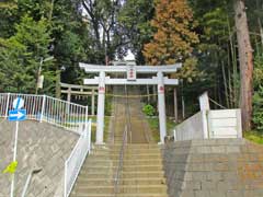 上菅田八幡神社鳥居