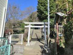 上町白山神社鳥居