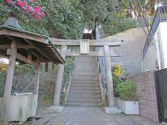 上中里神社鳥居