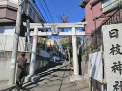 神大寺日枝神社鳥居