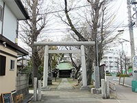 町屋神社鳥居