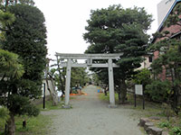 琵琶島神社鳥居