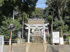 岸根杉山神社鳥居