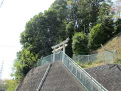 北新羽杉山神社鳥居