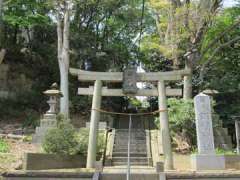 綱島諏訪神社鳥居