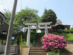 台村八幡神社鳥居