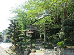 白山神社鳥居