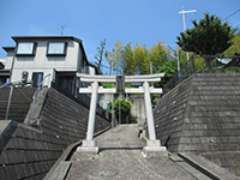 上山八幡神社鳥居