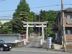 中山杉山神社鳥居