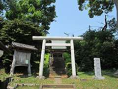 新治神明社鳥居