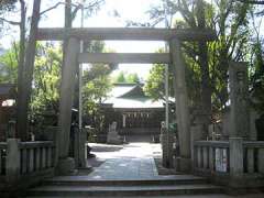 お三の宮日枝神社鳥居