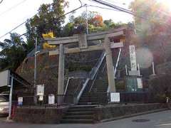 永田春日神社鳥居