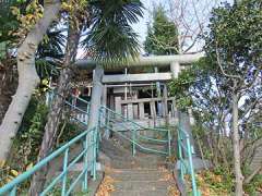 中里熊野神社鳥居