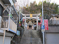 石川町諏訪神社鳥居