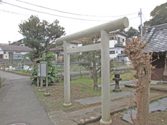 公田皇女神社鳥居