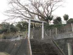 公田神明社鳥居