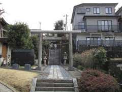 若竹町子ノ神日枝神社鳥居