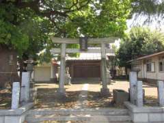 影取諏訪神社鳥居