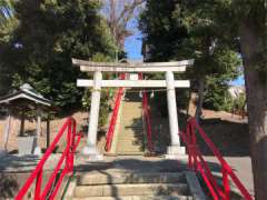 下倉田八幡社鳥居