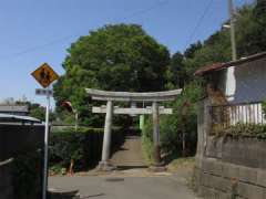 上俣野神社鳥居