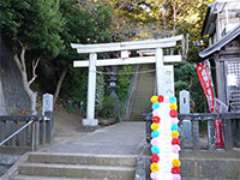 街山八幡社鳥居