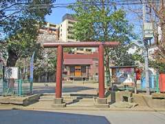 生麦神明社鳥居