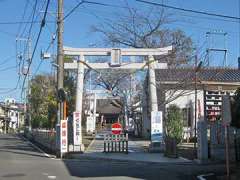 矢向日枝神社鳥居