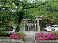 折本淡島社鳥居